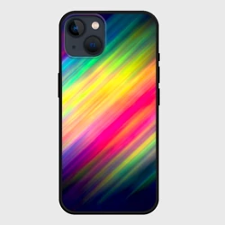 Чехол для iPhone 14 Радужные полосы