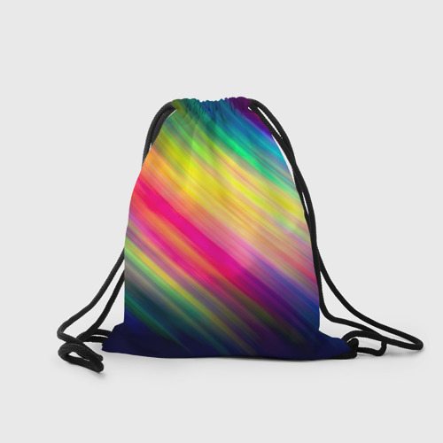 Рюкзак-мешок 3D Радужные полосы - фото 2