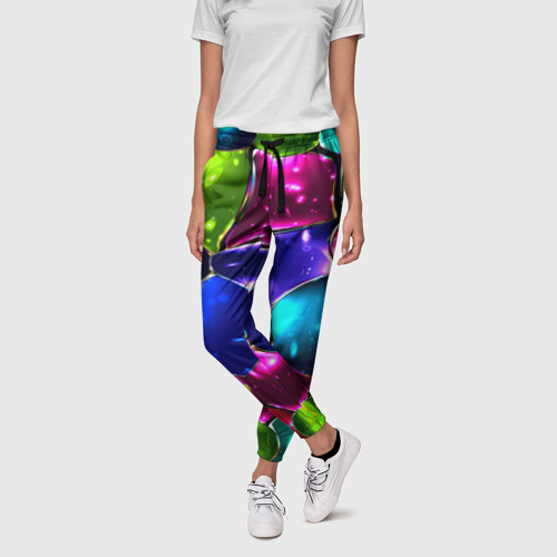 Женские брюки 3D Мозаика(стекло) - фото 3