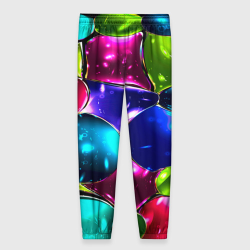Женские брюки 3D Мозаика(стекло), цвет 3D печать - фото 2