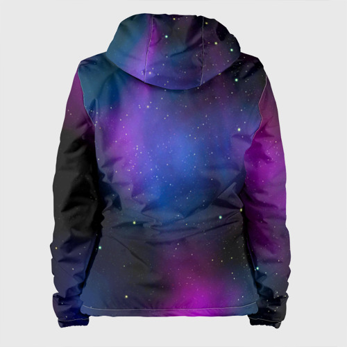 Женская куртка 3D Вселенная, цвет черный - фото 2