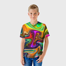 Детская футболка 3D Волны - фото 2