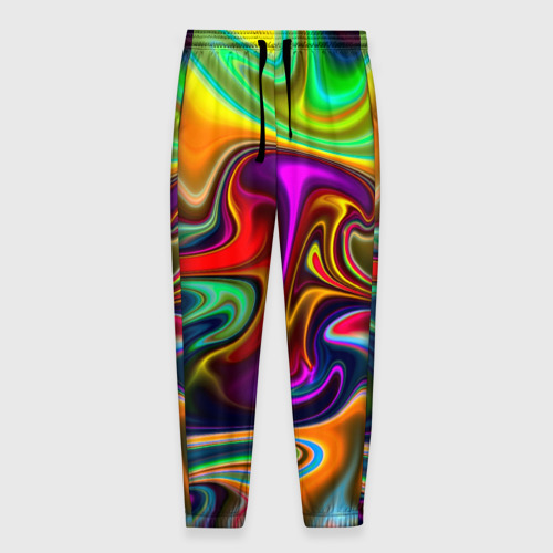 Мужские брюки 3D Волны, цвет 3D печать