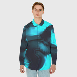 Мужская рубашка oversize 3D Lullaby - фото 2