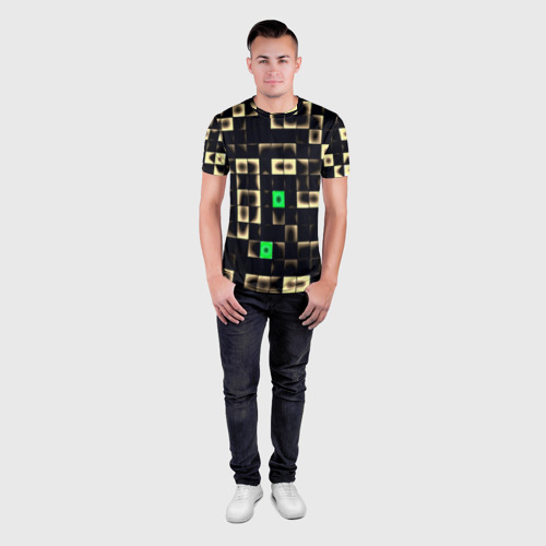 Мужская футболка 3D Slim Minecraft, цвет 3D печать - фото 4