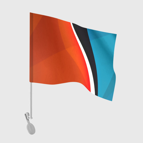 Флаг для автомобиля Полосы