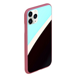 Чехол для iPhone 11 Pro Max матовый Полосы - фото 2