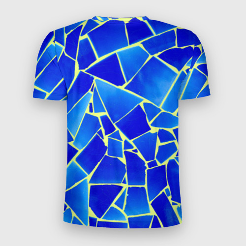 Мужская футболка 3D Slim Мозаика, цвет 3D печать - фото 2