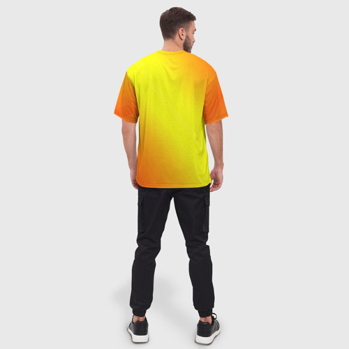 Мужская футболка oversize 3D Briin, цвет 3D печать - фото 4