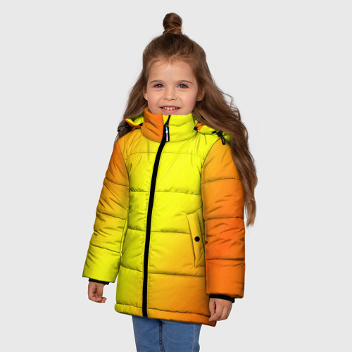 Зимняя куртка для девочек 3D Briin, цвет красный - фото 3