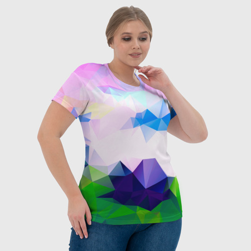 Женская футболка 3D с принтом Абстракция, фото #4
