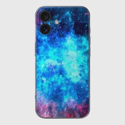 Чехол для iPhone 16 силиконовый с защитой камеры Вселенная