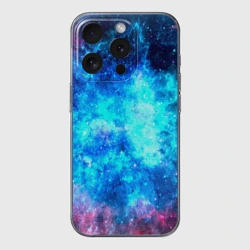 Чехол для iPhone 15 Pro силиконовый с защитой камеры Вселенная