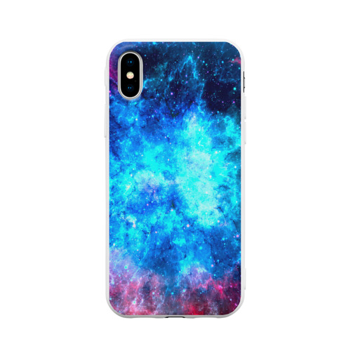 Чехол для Apple iPhone X силиконовый матовый Вселенная Фото 01 Чехол для Apple iPhone X силиконовый матовый Вселенная Фото 01