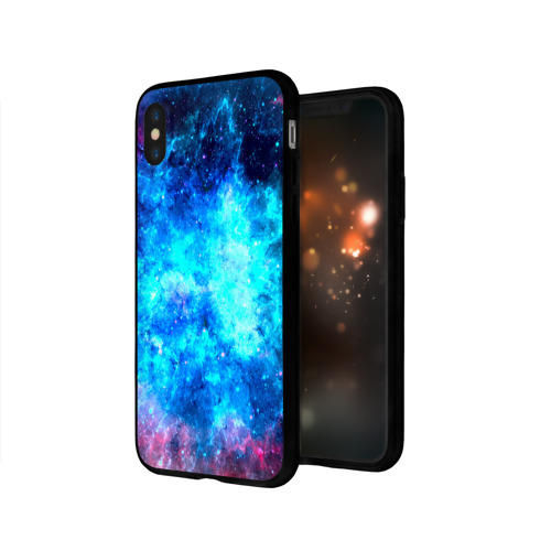 Чехол для Apple iPhone X силиконовый глянцевый Вселенная Фото 01 Чехол для Apple iPhone X силиконовый глянцевый Вселенная Фото 01