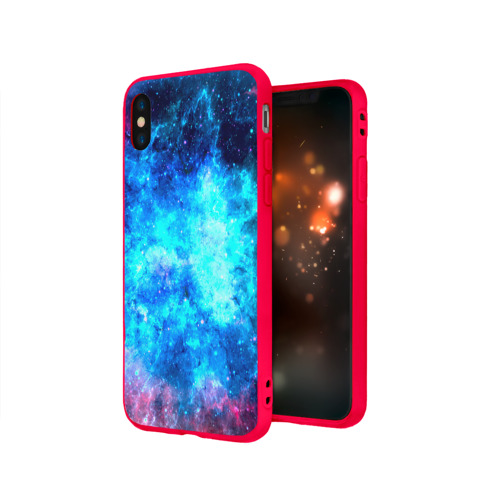 Чехол для Apple iPhone X силиконовый матовый Вселенная Фото 01 Чехол для Apple iPhone X силиконовый матовый Вселенная Фото 01