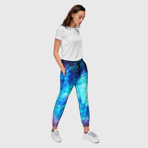 Женские брюки 3D Вселенная, цвет 3D печать - фото 5