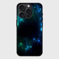 Чехол силиконовый для Apple iPhone 15 Pro Мax матовый Космос