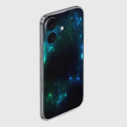 Чехол для iPhone 16 силиконовый с защитой камеры Космос - фото 2