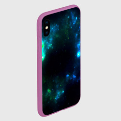 Чехол для iPhone XS Max матовый Космос - фото 2