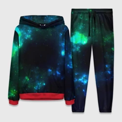 Женский костюм с толстовкой 3D Космос