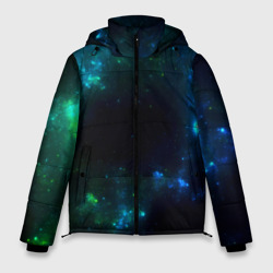 Мужская зимняя куртка 3D Космос