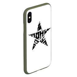 Чехол для iPhone XS Max матовый Тони Раут звезда - фото 2