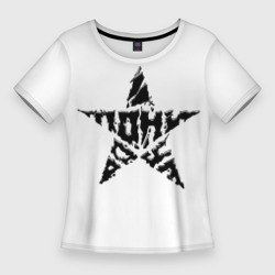 Женская футболка 3D Slim Тони Раут звезда
