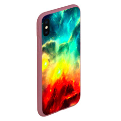 Чехол для iPhone XS Max матовый Космос - фото 2