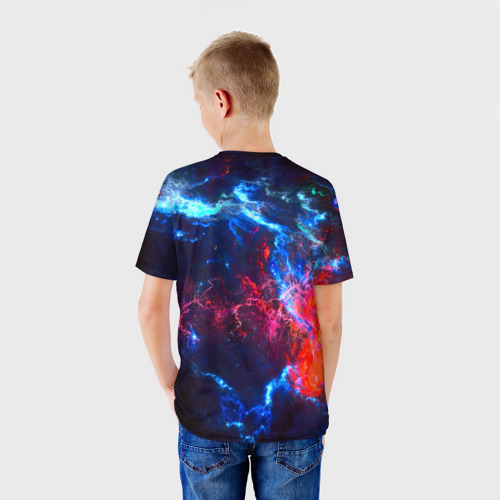 Детская футболка 3D Космос, цвет 3D печать - фото 4