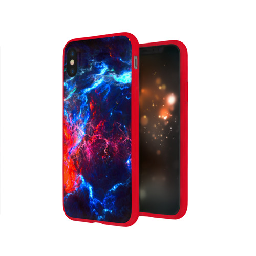 Чехол для iPhone X глянцевый Космос Фото 01 Чехол для iPhone X глянцевый Космос Фото 01