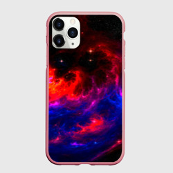 Чехол для iPhone 11 Pro Max матовый Космос