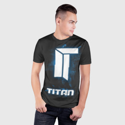 Мужская футболка 3D Slim Titan - фото 2