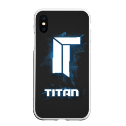 Чехол для iPhone XS Max матовый Titan