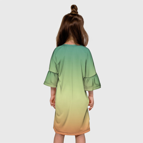Детское платье 3D Апельсиновый рай - фото 5