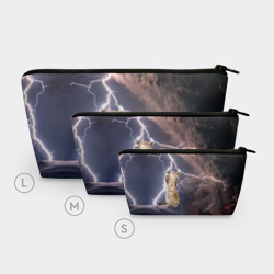 Косметичка 3D Кот и молния - фото 2