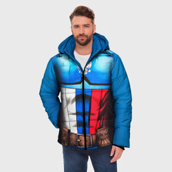 Мужская зимняя куртка 3D Капитан Россия - фото 2