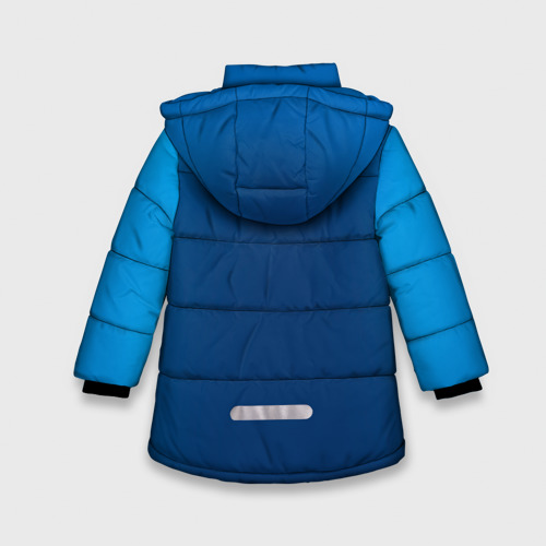 Зимняя куртка для девочек 3D Капитан Россия, цвет красный - фото 2