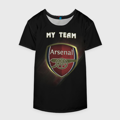 Накидка на куртку 3D My team Arsenal, цвет 3D печать - фото 4