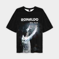 Мужская футболка oversize 3D Ronaldo the best