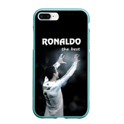 Чехол для iPhone 7Plus/8 Plus матовый Ronaldo the best