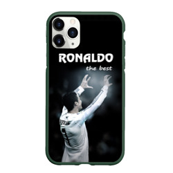 Чехол для iPhone 11 Pro матовый Ronaldo the best