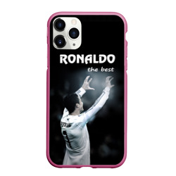 Чехол для iPhone 11 Pro Max матовый Ronaldo the best