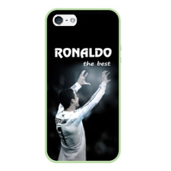 Чехол для iPhone 5/5S матовый Ronaldo the best