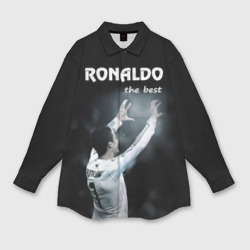 Мужская рубашка oversize 3D Ronaldo the best