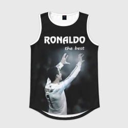 Мужская спортивная майка 3D Ronaldo the best