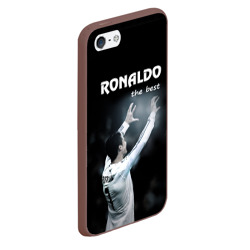 Чехол для iPhone 5/5S матовый Ronaldo the best - фото 2