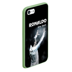 Чехол для iPhone 5/5S матовый Ronaldo the best - фото 2