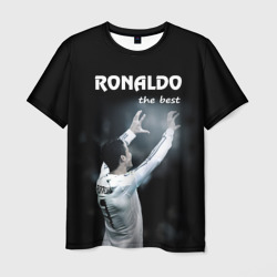 Мужская футболка 3D Ronaldo the best