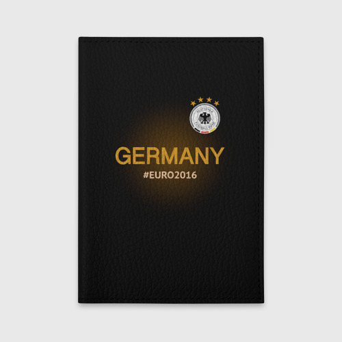 Обложка для автодокументов Сборная Германии 2016, цвет желтый